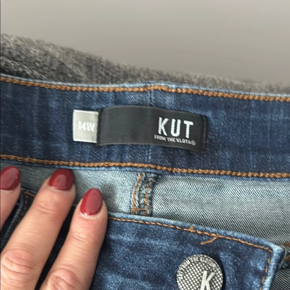 Kut Women's Blue Jeans - Picture 2 of 4